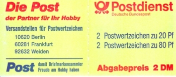 NSR MH 0028 ** - 1993 - Poštovní služba